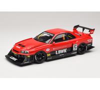Nissan Skyline ER34 LB Super Silhouette Active Red GT Spirit 1:18 | GT570