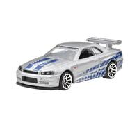 Nissan Skyline GT-R R34 Hot Wheels Fast & Furious Brian O'Conner JBY31 1:64