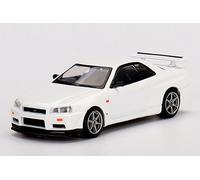 NISSAN Skyline GT-R (R34) V-Spec N1 - white - Mini GT 1:64