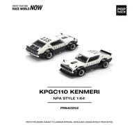 Nissan Skyline Gt-R V8 Drift Kenmeri Npa Style 1:64 Scala Pop Race Pr640252