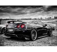 Nissan Skyline GTR R35 Sport Auto Grande Poster Muro Stampa Misura A4 A2 A1 A0