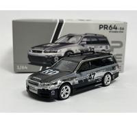 Nissan Stagea Cromo Argento 1:64 Scala Pop Race PR640056