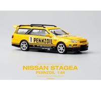 NISSAN Stagea R34 - Skyline Wagon - PENNZOIL - POP RACE 1:64