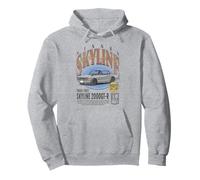Nissan Vintage Skyline 2000GT-R 1969 Sports Car Felpa con Cappuccio
