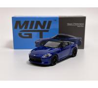 Nissan Z Performance 2023 Blu LHD 1:64 Scala Mini GT MGT00453L