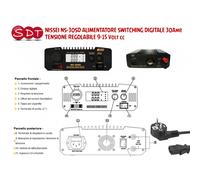 NISSEI NS-30SD ALIMENTATORE SWITCHING DIGITALE 30Amp. TENSIONE REGOLABILE 9-15 V