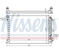 NISSENS 60241 Radiatore, Raffreddamento motore per AUDI