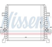 Nissens Intercooler 60358 – Raffreddatore dell'aria di sovralimentazione, alette saldate per Audi Q7