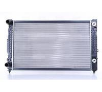 Radiatore Alette di raffreddamento montate meccanicamente 60499 NISSENS per AUDI