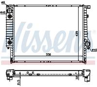 NISSENS 60618A Radiatore motore