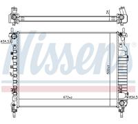 NISSENS Radiatore, Raffreddamento motore (606255)