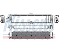 NISSENS 606401 Radiatore motore
