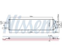 NISSENS 606420 Radiatore, Raffreddamento motore per VOLVO