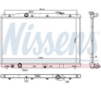 NISSENS Radiatore motore