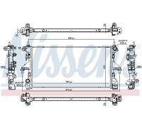 RADIATORE ACQUA MOTORE FIAT DUCATO - BOXER - JUMPER MULTIJET 15-> NUOVO