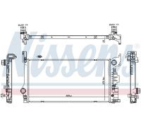 Radiatore NISSENS 606565