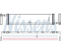 NISSENS 607330 Radiatore motore