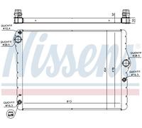 NISSENS 60779 Radiatore, Raffreddamento motore per BMW,ROLLS-ROYCE