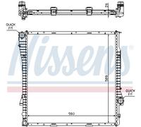 NISSENS 60789A Radiatore, Raffreddamento motore per BMW