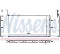 NISSENS 60835 Radiatore bassa temperatura, Intercooler