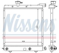 NISSENS 60979 Radiatore motore