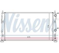 NISSENS 61003 Radiatore motore