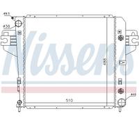 Radiatore Alette di raffreddamento saldate 61017 NISSENS per JEEP CHEROKEE