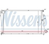 NISSENS 61233 Radiatore, Raffreddamento motore per CITROËN,PEUGEOT