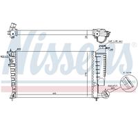 NISSENS 61318A Radiatore motore