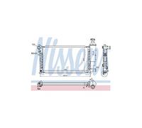 Radiatore, raffreddamento motore NISSENS 61347