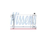 RADIATORE RAFFREDDAMENTO MOTORE SRLine FIAT Scudo I Station Wagon (220P)