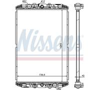 NISSENS 614170 Radiatore motore