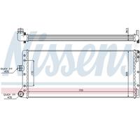 NISSENS 61887 Radiatore, Raffreddamento motore per FIAT