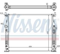 NISSENS 62576A Radiatore, Raffreddamento motore per MERCEDES-BENZ