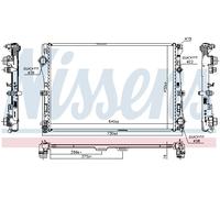 NISSENS 627029 Radiatore motore