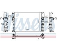 NISSENS 62797A Radiatore, Raffreddamento motore per MERCEDES-BENZ
