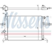 NISSENS 63005A Radiatore motore