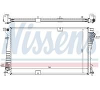 NISSENS 630709 Radiatore, Raffreddamento motore per NISSAN,OPEL,RENAULT,VAUXHALL