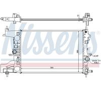 Radiatore Alette di raffreddamento saldate 630727 NISSENS per OPEL CHEVROLET