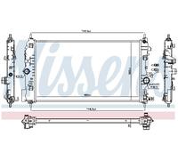 NISSENS 630763 Radiatore motore