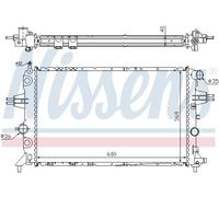 NISSENS 63249A Radiatore motore