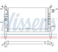NISSENS 632761 Radiatore, Raffreddamento motore per OPEL,VAUXHALL