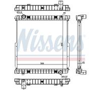 NISSENS 63333 Radiatore, Raffreddamento motore per IVECO