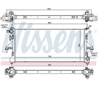 Raffreddatore motore NISSENS 63567