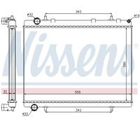 NISSENS 63601 Radiatore motore