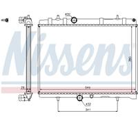 NISSENS 63606A Radiatore, Raffreddamento motore per CITROËN,DS,PEUGEOT