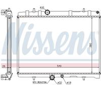 NISSENS 63607A Radiatore motore