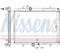 NISSENS 63689A Radiatore, Raffreddamento motore per CITROËN,PEUGEOT