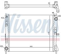 Nissens Radiatore motore