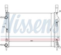 NISSENS 637628 Radiatore, Raffreddamento motore per MERCEDES-BENZ,RENAULT